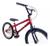 Bicicleta infantil aro 20 CROSS BMX + RODINHA LATERAL - WOLF BIKE Vermelho