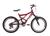 Bicicleta Infantil Aro 20 Dupla Suspensão 6v Status Vermelho