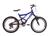 Bicicleta Infantil Aro 20 Dupla Suspensão 6v Status Azul