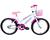 Bicicleta Infantil Aro 20 Feminina  Aro Aero - Wolf Bike Branco
