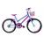 Bicicleta Infantil Aro 20 Feminina - Route Bike - Aro Aero Horus - Cestinha Azul, Celeste