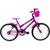 Bicicleta Infantil Aro 20 Feminina Route Pink