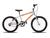 Bicicleta Infantil Aro 20 KOG Alumínio Freio V Brake Prata, Laranja