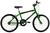 Bicicleta Infantil Aro 20 Masculina Menino Boy 7 8 9 10 Anos Verde
