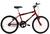 Bicicleta Infantil Aro 20 Masculina Menino Boy 7 8 9 10 Anos Vermelho