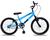 Bicicleta Infantil aro 20 Masculina MTB Rebaixada Rossi Azul