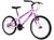 Bicicleta Infantil Aro 20 Polimet 7139 1 Marcha Rosa