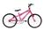 Bicicleta Infantil Aro 20 Status Belissima Rosa
