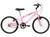 Bicicleta Infantil Aro 20 Verden Folks Preta Rosa
