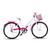 Bicicleta Infantil Aro 24 Forss Hello Com Cestinha Branco, Pink