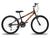 Bicicleta Infantil Aro 24 KOG Masculina 18V Shimano Preto, Laranja