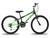 Bicicleta Infantil Aro 24 KOG Masculina 18V Shimano Verde degrade, Verde