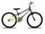 Bicicleta Infantil Aro 24 KOG Masculina Com Freio V-Brake Amarelo degrade, Branco