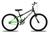 Bicicleta Infantil Aro 24 KOG Masculina Com Freio V-Brake Verde degrade, Branco