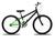 Bicicleta Infantil Aro 24 KOG Masculina Com Freio V-Brake Verde degrade, Preto