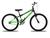 Bicicleta Infantil Aro 24 KOG Masculina Com Freio V-Brake Verde degrade, Verde