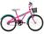 Bicicleta Infantil Barbie Aro 20 Caloi Rosa  Rosa