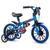 Bicicleta Infantil Bike 3 a 5 Anos Nathor Aro 12 Masculina Menino Menina Azul