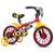 Bicicleta Infantil Bike 3 a 5 Anos Nathor Aro 12 Masculina Menino Menina Vermelho