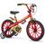 Bicicleta Infantil Bike Nathor Homem Aranha 5 a 8 Anos Aro 16 Homem de ferro