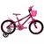 Bicicleta Infantil Cairu MTB REB Fadinha Aro 16 Rosa