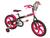 Bicicleta Infantil Caloi Monster High Aro 16  Preto, Rosa