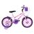 Bicicleta Infantil Criança Aro 16 Feminina Ultra Kids Com Rodinhas Menina Rosa bebe, Lilás