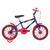 Bicicleta Infantil Criança Aro 16 Masculina Ultra Kids Azul, Vermelho