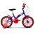 Bicicleta Infantil Criança Ultra Kids T Aro 16 Azul, Vermelho