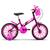 Bicicleta Infantil Criança Ultra Kids T Aro 16 Lilás, Rosa