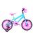 Bicicleta Infantil Feminina Aro 16 Nylon Azul claro, Rosa