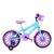 Bicicleta Infantil Feminina Aro 16 Nylon Azul claro, Lilás