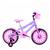 Bicicleta Infantil Feminina Aro 16 Nylon Lilás, Rosa