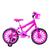 Bicicleta Infantil Feminina Aro 16 Nylon Pink