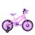 Bicicleta Infantil Feminina Aro 16 Nylon Rosa, Lilás