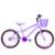 Bicicleta Infantil Feminina Aro 20 Aero Lilás, Violeta