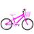 Bicicleta Infantil Feminina Aro 20 Aero Pink, Rosa