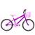 Bicicleta Infantil Feminina Aro 20 Aero Violeta, Rosa
