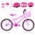 Bicicleta Infantil Feminina Aro 20 Aero + Kit Proteção Rosa, Pink