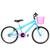 Bicicleta Infantil Feminina Aro 20 Alumínio Natural Azul claro