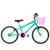Bicicleta Infantil Feminina Aro 20 Alumínio Natural Verde água