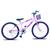 Bicicleta Infantil Forss Anny Aro 24 C/cestinha Sem Marchas Rosa
