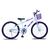 Bicicleta Infantil Forss Anny Aro 24 C/cestinha Sem Marchas Branco