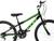 Bicicleta Infantil Masculina Aro 24 KOG Alumínio 18 Marcha Preto, Verde