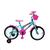 Bicicleta Infantil Menina Aro 16 Com Rodinhas Cestinha Super Resistente Tifany
