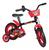 Bicicleta Infantil Menino Aro 12 Hot Styll Kids Presente dias das crianças Preto