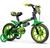 Bicicleta Infantil Nathor Aro 12 Menino Black De 3 A 5 Anos Preto