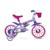 Bicicleta Infantil Nathor Bike 3 a 5 Anos Aro 12 Masculina Feminina Lilás