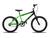 Bicicleta Infantil Passeio Aro 20 KOG Freio V-Brake Verde degrade, Preto
