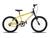 Bicicleta Infantil Passeio Aro 20 KOG Freio V-Brake Amarelo degrade, Branco